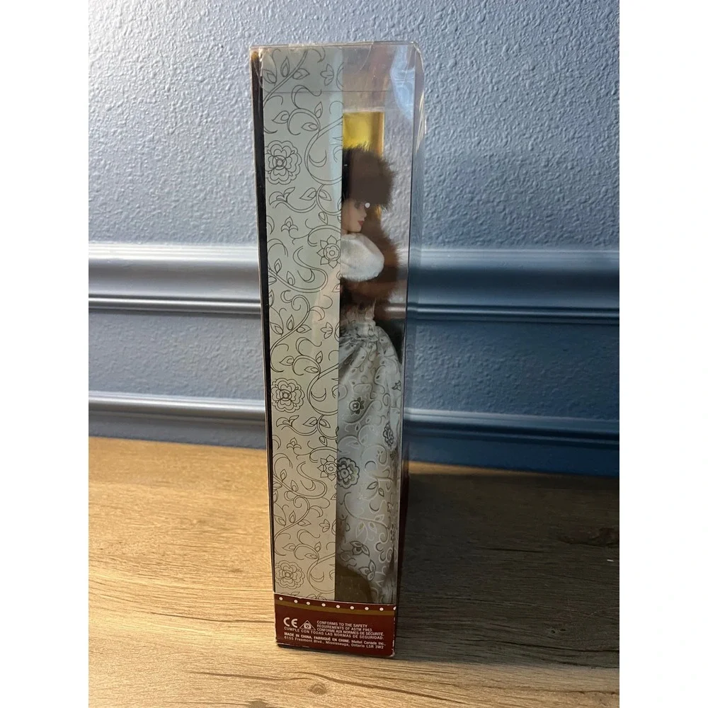 Barbie‎ Winter Classic Doll Fur Trimmed Gown Elegant Collectible
